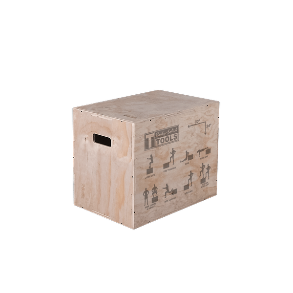Boîte Plyo en bois 3-en-1