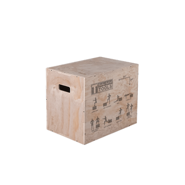 Boîte Plyo en bois 3-en-1