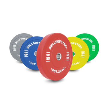 Colour Bumper Plates 160lb set