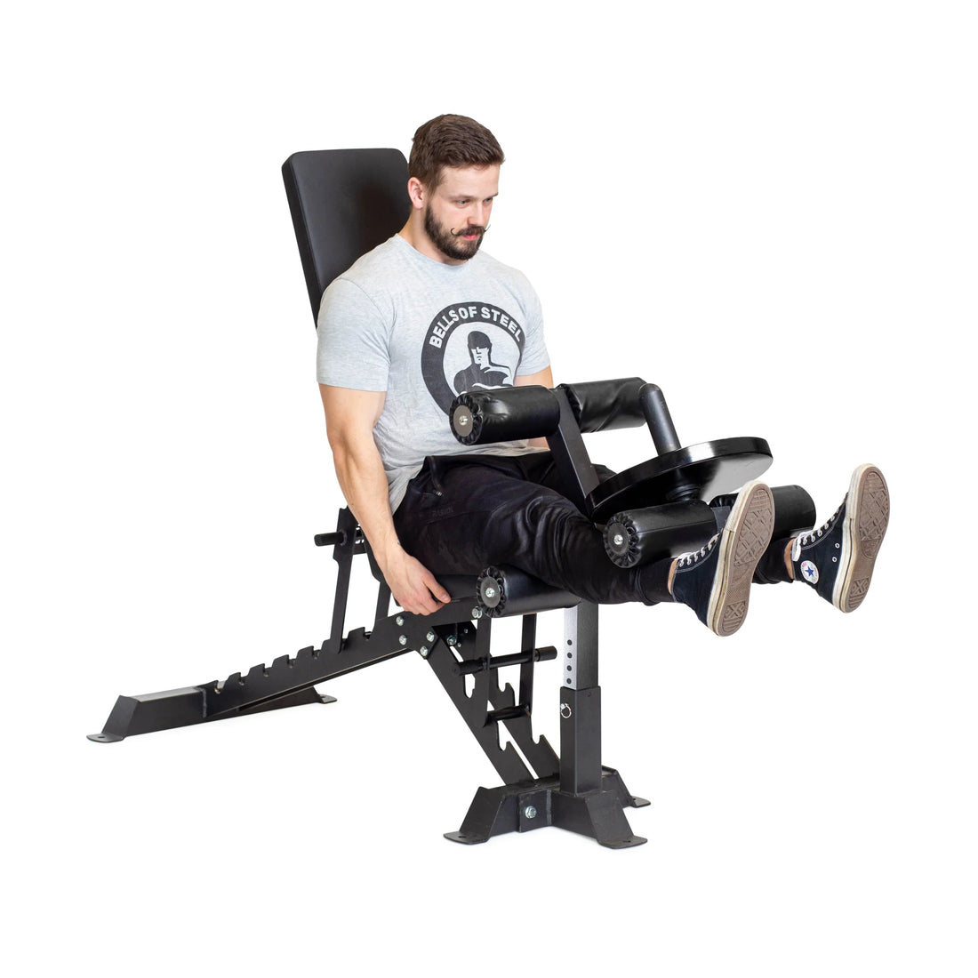 Leg Extension / Leg Curl Bench Attachment for Buzzsaw Bench