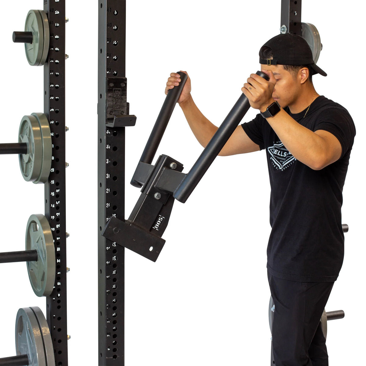 Chrome Dip Racks Hydra-Y Dip Bar Rack Attachment BOS (3''x 3'' - 5/8'' holes)