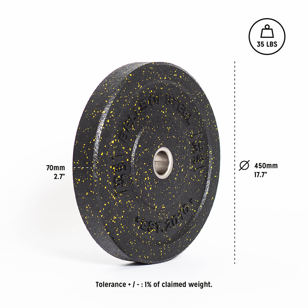 Crumb Bumper Plates Colour Flecks